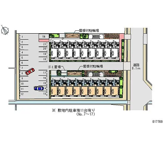 ★手数料０円★尾道市高須町 月極駐車場